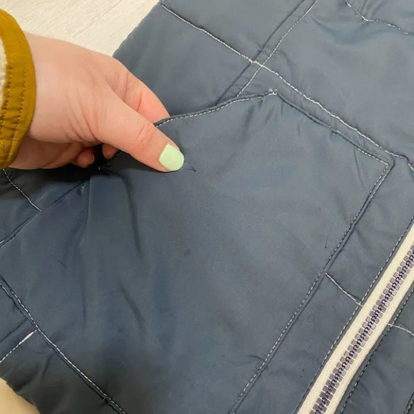 Horseware Ireland Navy Quilted Equestrian Riding Vest XS "ASM" MONOGRAMMED - Picture 8 of 9